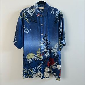 Tommy Bahama 100% Silk Camp Shirt